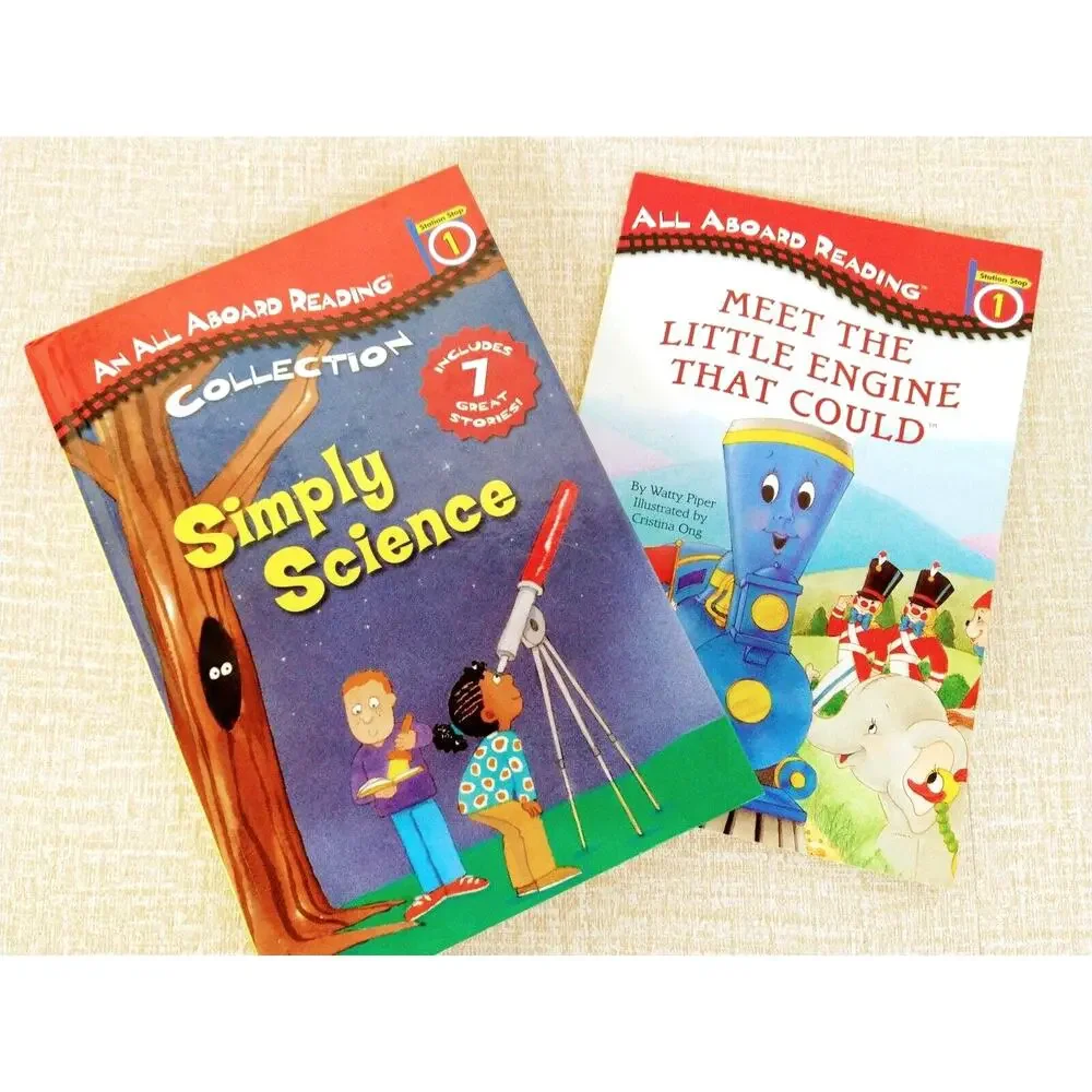 Simply Science (All Aboard Reading) HARDCOVER + Meet Little Engine PB -‎ Level 1